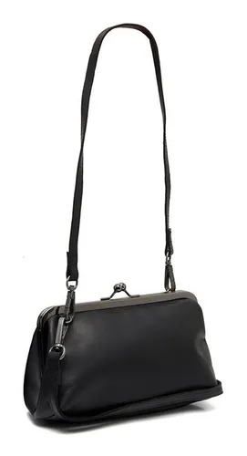 The Chesterfield Brand Andrade Schultertasche Leder 23 cm schwarz - Elegante Handtasche aus hochwertigem Leder, perfekt für stilbewusste Frauen und ideal für den Alltag.