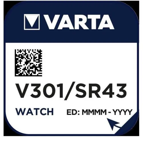 Varta Cons.Varta Uhren-Batterie V 301 Stk.1 Knopfzellen 00301101111