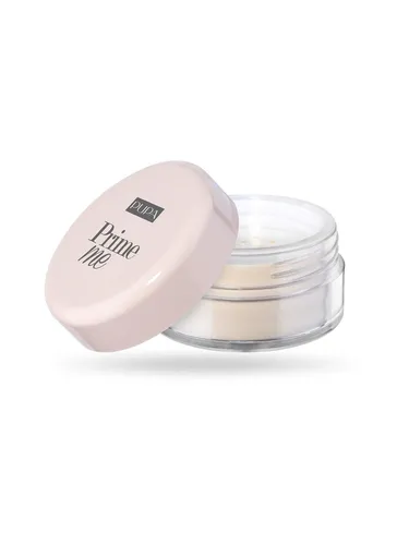 PUPA Milano Prime Me Loose Powder 001 Translucent - Leichtes Mineral-Finishing-Pulver für einen matten Teint. Mit Talg-absorbierenden Eigenschaften für ein frisches Hautgefühl, ideal zur Reduzierung von Glanz und Verfeinerung der Poren.