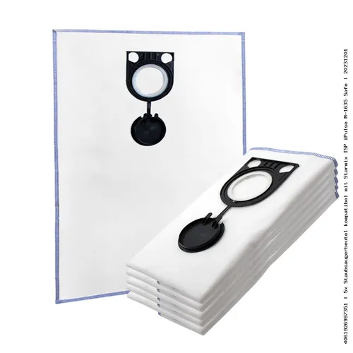 5x Staubsaugerbeutel kompatibel mit Storch VacTec 25