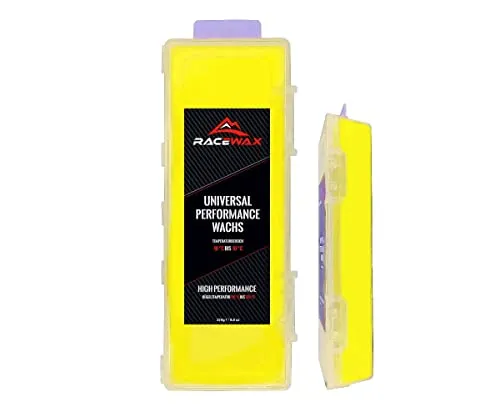 RaceWax Universal Wachs Yellow Edition Ski Langlauf Snowboard All IN ONE Wax 250g