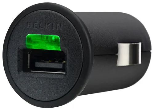 Belkin Auto KFZ Ladegerät Universal Zigarettenanzünder USB Charger LED 1000mA