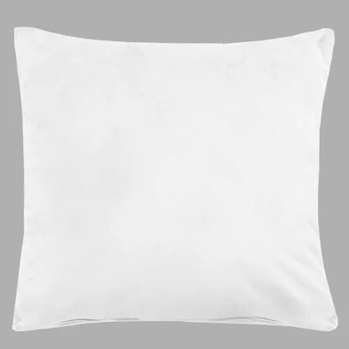 Gardinenbox Sofakissen mit Füllung »Milano« HxB 45x45 cm Weiß Dekokissen mit Komfort-Samt-Bezug und Reißverschluß mit Füllkissen Extra Weich Couchkissen, 203572