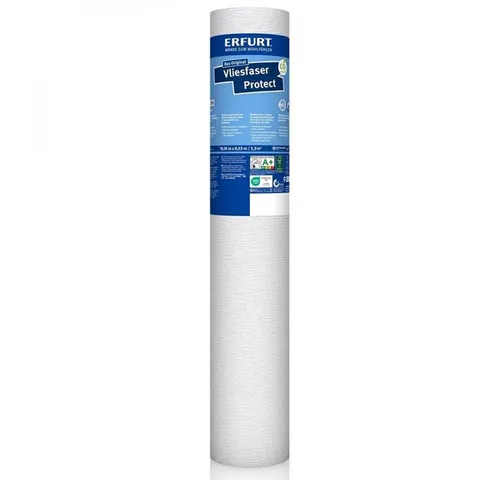 ERFURT Papiertapete Erfurt Vliesfaser Tapete Protect 213 weiß 10,05 x 53 cm überstreichb