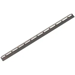 Unger S-Schiene Edelstahl mit Gummi 55 cm, weiches Gummi von UNGER