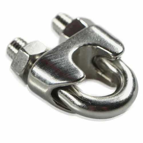 Drahtseilklemme 10 X Bügelklemmen 3 mm EDELSTAHL V4A Klemme Drahtseil Seilklemme