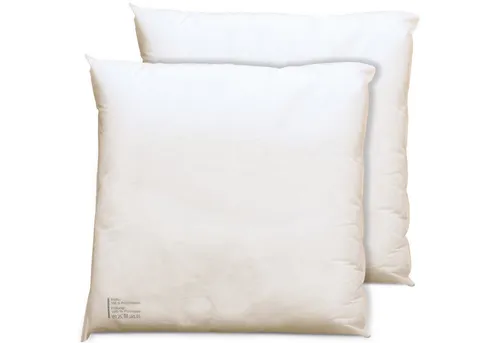 matches21 HOME & HOBBY Kissenbezüge 2er Set Kissenfüllungen 40x40 cm weiche Innenkissen für Dekokissen, (2 Stück), Kisseninlett mit Füllwatte für Zierkissenbezüge