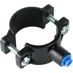 Abwasserschelle / Abflussschelle Umkehrosmose 1/4' Schlauch in schwarz von Trinkwasserladen