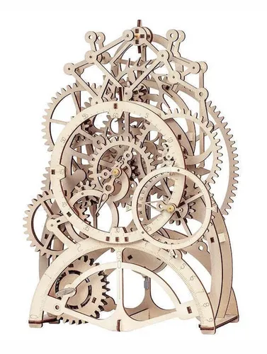 ROBOTIME Rokr 3D Holzpuzzle Shuttle Uhr 166 Teile