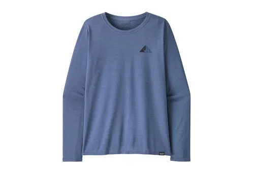 Patagonia Langarmshirt Patagonia Ws L/S Cap Cool Daily Graphic Shirt Lands