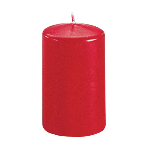 Kerzen Stumpenkerzen Candle rubin 130x70mm RAL Qualität 1 Stück