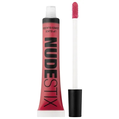 Nudestix Lippenstift LIP GLACE - Shade: Nude 04 - Lippenstift in zartem Nude-Ton, bietet intensive Feuchtigkeit und einen glänzenden Finish für ein makelloses Lippen-Make-up.