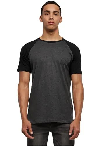 Urban Classics Herren, T-Shirt, Charcoal/Black, S