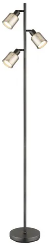 Moderne Stehlampe mit Fußschalter