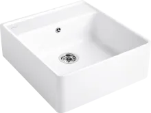 Villeroy & Boch Spülstein Einzelbecken Snow White von Villeroy & Boch