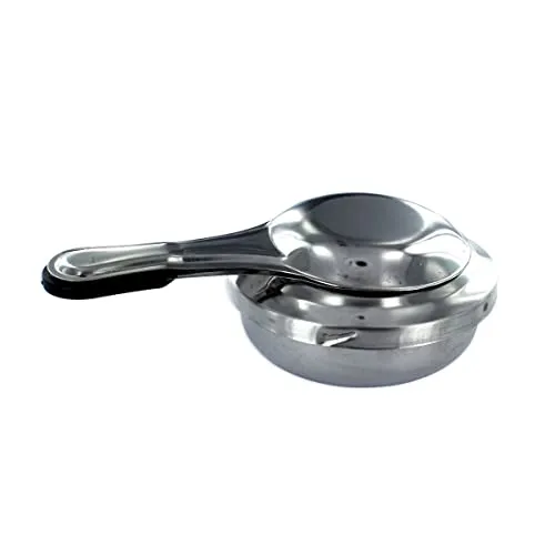 FACKELMANN Alkoholbrenner aus Edelstahl, ideal für Fondue und Camping