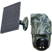 Technaxx TX-290 GSM IP Überwachungskamera - Überwachungskamera mit 2560 x 1440 Pixel, 4G PT Dome und Solarpanel für flexible Nutzung überall, ideal für Sicherheit unterwegs.