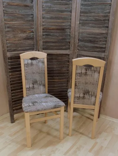 4-Fußstuhl HOME AFFAIRE, braun (Buche, Schoko) in braun von Home Affaire