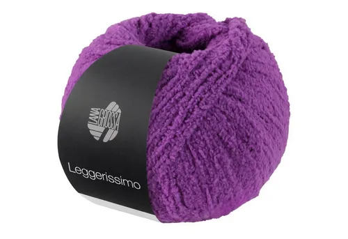 LANA GROSSA LEGGERISSIMO 50 g Häkelwolle, 150 m (Super leichtes, softes Microfasergarn aus recyceltem Polyamid), 50 g