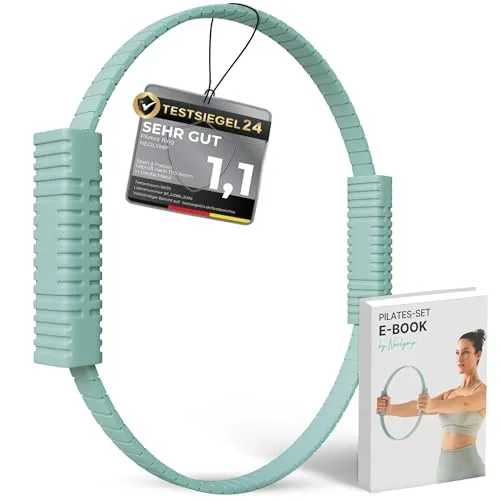 NEOLYMP Pilates Ring – Sky-Blue Fitnessring für Core-Training