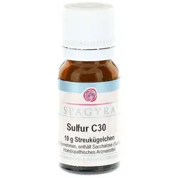 Sulfur C 30 Globuli 10 g