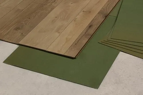 mm Trittschall Naturholzfaserplatten JANGAL für Laminat und Parkett - Dämmstoffe mit 4 mm Dicke, bieten hervorragende Schalldämmung und sind umweltfreundlich.