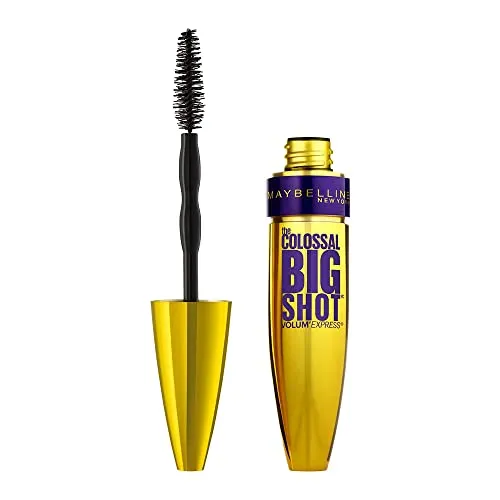Maybelline the Colossal Big Shot Volum'Express Mascara Farbe: Noir / Very Black Inhalt: 9,5ml Mascara für schöne Augen. Wimperntusche