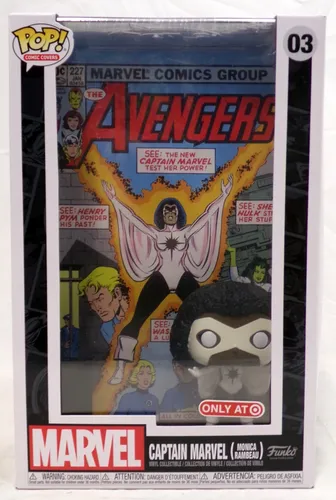 Funko Pop Comic Cover 03 Captain Marvel Monica Rambeau Target Exklusiv Figur