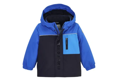 first instinct by killtec Kinder Funktionsjacke FIOW 22 MNS JCKT - Funktionsjacke für Kleinkinder, wasserdicht mit 10.000 mm Wassersäule, warmem Fleece-Innenfutter und Grow-Up-Funktion für langanhaltenden Komfort.