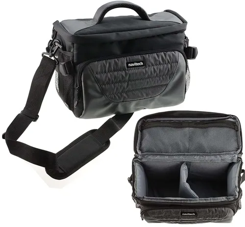 Navitech Grey Shoulder Camera Bag For Minolta MND30 30 MP Camera