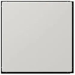 Jung LS994BLG Blind-Abdeckung (gerastet), Thermoplast, Serie LS, lichtgrau