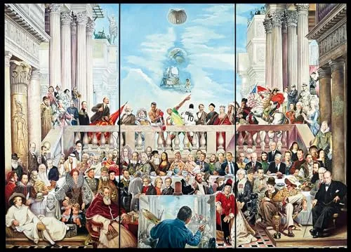 RENATO CASARO - SO VERGEHT DER RUHM DER WELT - Schmidt Puzzle 59270 - Klassisches Puzzle mit 3000 Teilen, ideal für Film- und Kunstliebhaber, fördert Geduld und Konzentration.