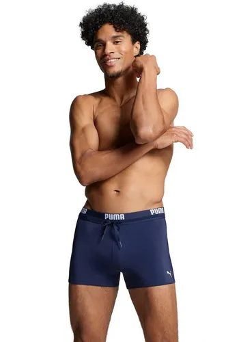 PUMA Herren Trunk Badebekleidung, Navy, M EU - Badeshorts für Herren, aus Recyclingmaterialien, chlorbeständig und langlebig für entspannten Komfort beim Schwimmen und im Alltag.