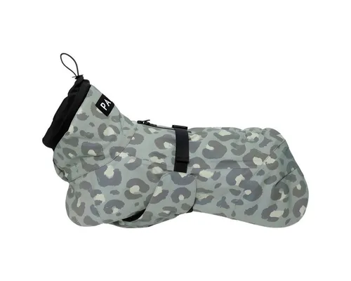 Hunde Regenmantel Visibility Raincoat Lite – Green Leo, 30 cm - Regenjacke für Hunde, 100 % wasserdicht und hochreflektierend für maximale Sichtbarkeit. Ideal für nasse Tage und warme Temperaturen dank atmungsaktivem Mesh-Futter.