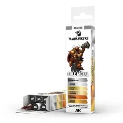 AK Playmarkers Full Metal Set (6 ref.) von AK Interactive