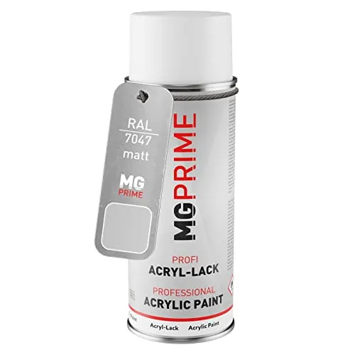 MG PRIME RAL 7047 Telegrau 4 / Telegrey 4 Spraydose 400 ml matt schnelltrocknend