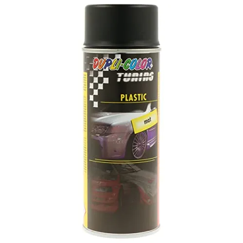 Dupli Color Kunststofflack TUNING Plastic schwarz matt 400 ml 345999