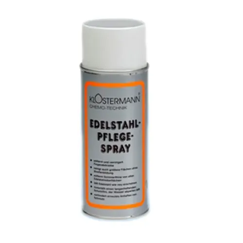 Pflegespray Klostermann 400 ml reinigt und pflegt alle Edelstahl Oberflächen 3501