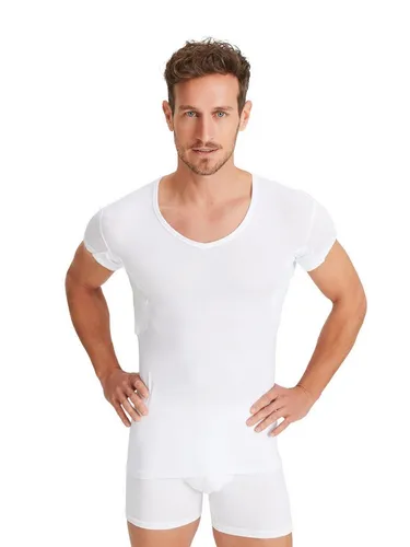 FINN Design Funktionsunterhemd Wasserabweisendes Anti-Schweiß Shirt Herren mit verkürztem Ärmel Schutz vor Schweißflecken und Schweißgeruch am gesamten Oberkörper
