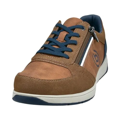 Bugatti Herren Sneakers Hellbraun Größe 45 in braun von Bugatti