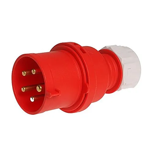 CEE-Stecker 3P+N+E 400V 32A 400V mit Phasenwender