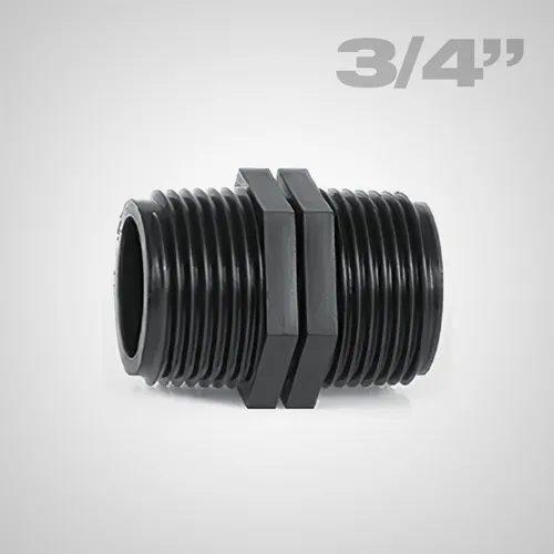 PE Kupplung 3/4 3/4 Zoll AG