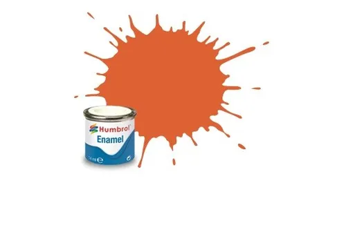 Humbrol 082 -  Orange Matt - 14ml - Neu