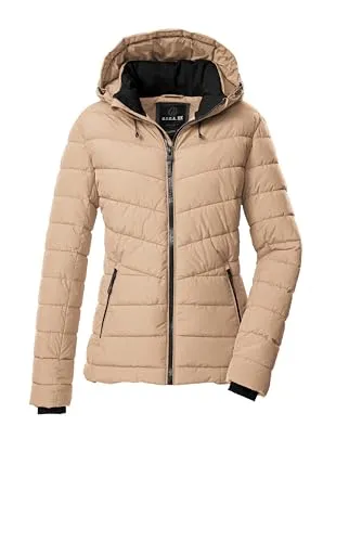 G.I.G.A. DX Damen Funktionsjacke GW 32 WMN QLTD JCKT - Funktionsjacke für Damen mit wasserabweisendem, atmungsaktivem Material und 8.000 mm Wassersäule. Reguläre Kapuze, abzipbar und PFAs-frei imprägniert, ideal für nachhaltige Outdoor-Aktivitäten.