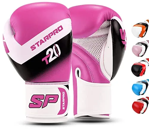 Starpro T20 Boxhandschuhe Kinder für kleine & zarte Hände - Kinder Boxhandschuhe 6 Jahre 10 Jahre, Box Handschutz Kinder, Kinder Box Set