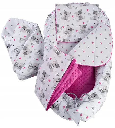 MediPartners Kokon-Nestchen-Laufgitter für Babys SET von Medi Partners