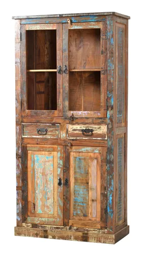 SIT-Möbel Riverboat Vitrine 90 x 40 x 180 cm von SIT-Möbel