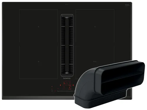 Siemens Set ED751HGA7 Kochfeldabzug Induktion mit Flachkanal