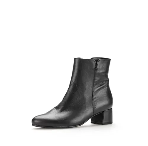 Gabor Stiefelette 5.680 aus Glattleder, Schwarz, Damen EU 6/39 - Wanderschuhe aus hochwertigem Nappaleder mit bequemem Textilfutter, ideal für stilvolle und komfortable Outdoor-Aktivitäten.