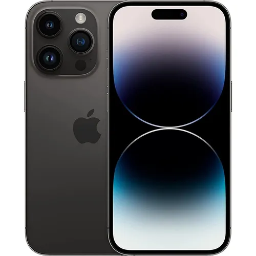 Apple iPhone 14 Pro 256 GB - Space Schwarz - Handys ohne Vertrag, mit beeindruckendem A15 Bionic Chip für herausragende Leistung und erstklassige Kamerafunktionen.